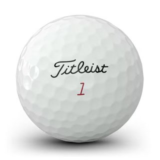 Titleist Pro V1x Left Dash Performance Alignment golfballen, roze