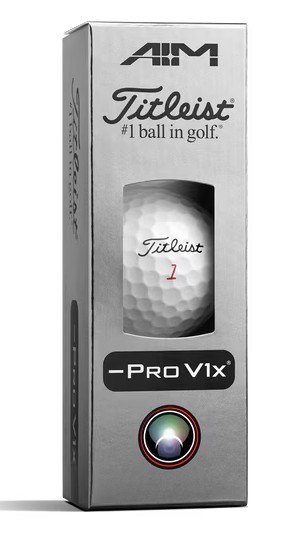 Titleist Pro V1x Left Dash Performance Alignment golfballen, roze