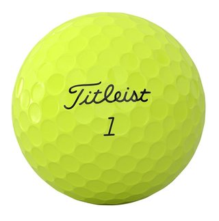 Titleist AVX golfballen, geel