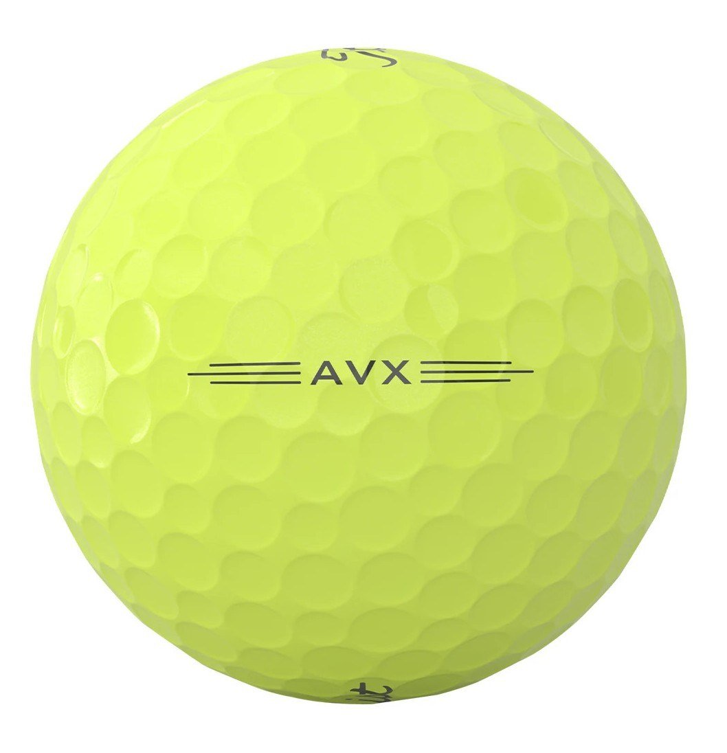 Titleist AVX golfballen, geel
