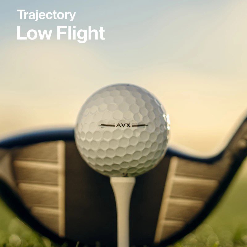Titleist AVX golfballen, geel