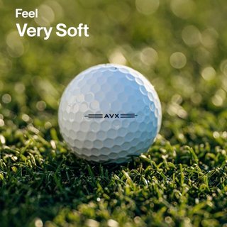 Titleist AVX golfballen, geel