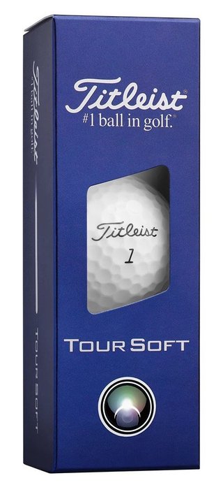 Titleist Tour Soft golfballen 2026 (12 ballen)