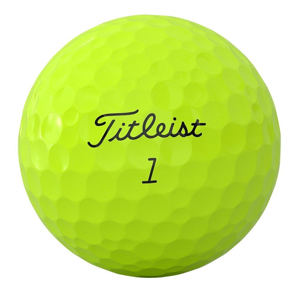 Titleist Tour Soft golfballen, geel