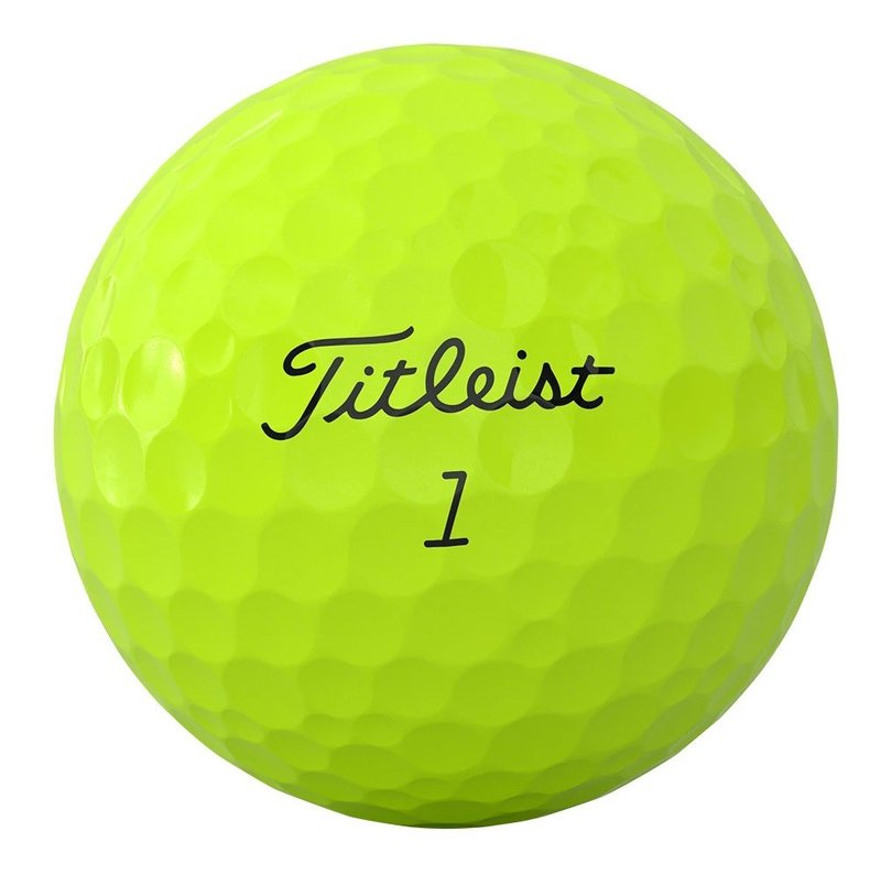 Titleist Tour Soft golfballen, geel