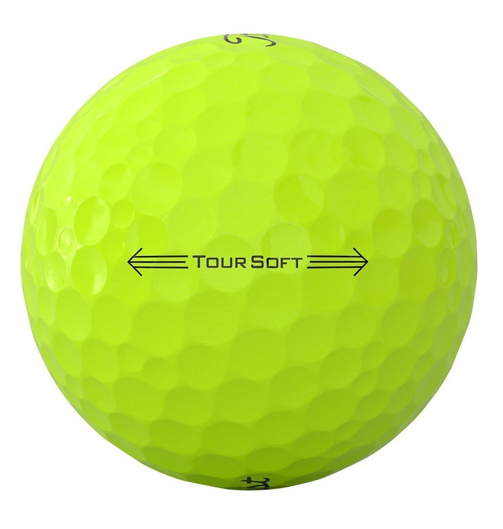Titleist Tour Soft golfballen, geel