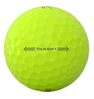 Titleist Tour Soft golfballen, geel