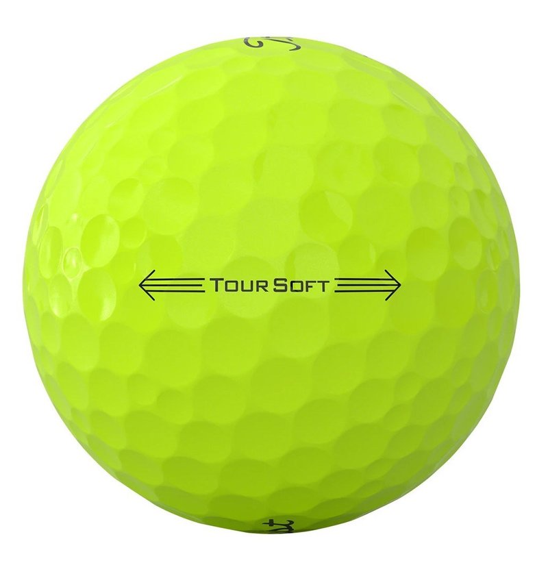 Titleist Tour Soft golfballen, geel