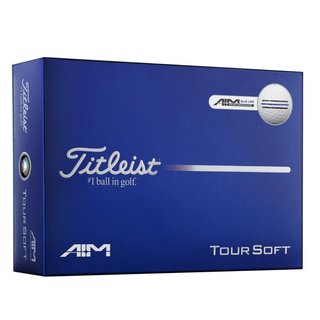 Titleist Tour Soft AIM Blue golfballen