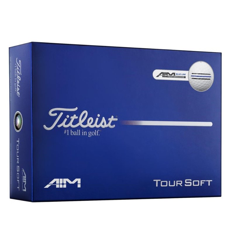 Titleist Tour Soft AIM Blue golfballen