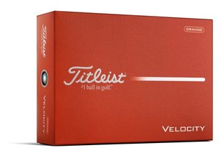 Titleist Velocity golfballen 2026 (12 stuks), oranje