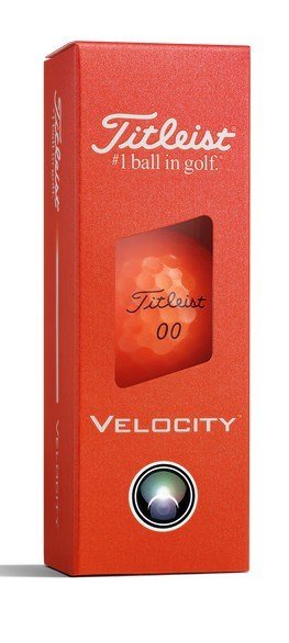 Titleist Velocity golfballen 2026 (12 stuks), oranje