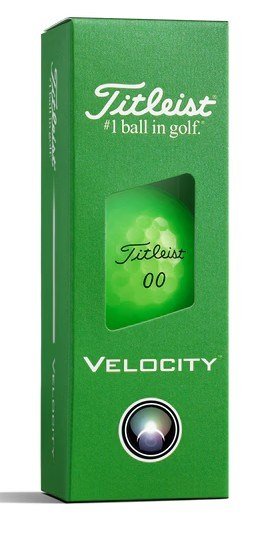 Titleist Velocity golfballen 2026 (12 stuks), groen
