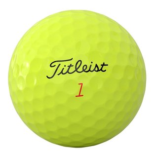 Titleist TruFeel golfballen 2026 (12 stuks), geel