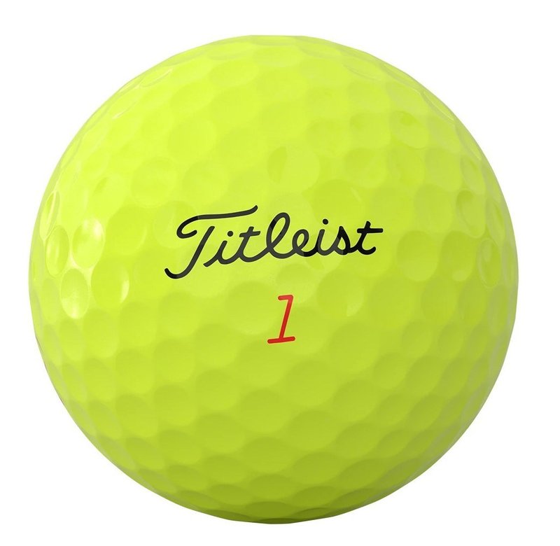 Titleist TruFeel golfballen 2026 (12 stuks), geel