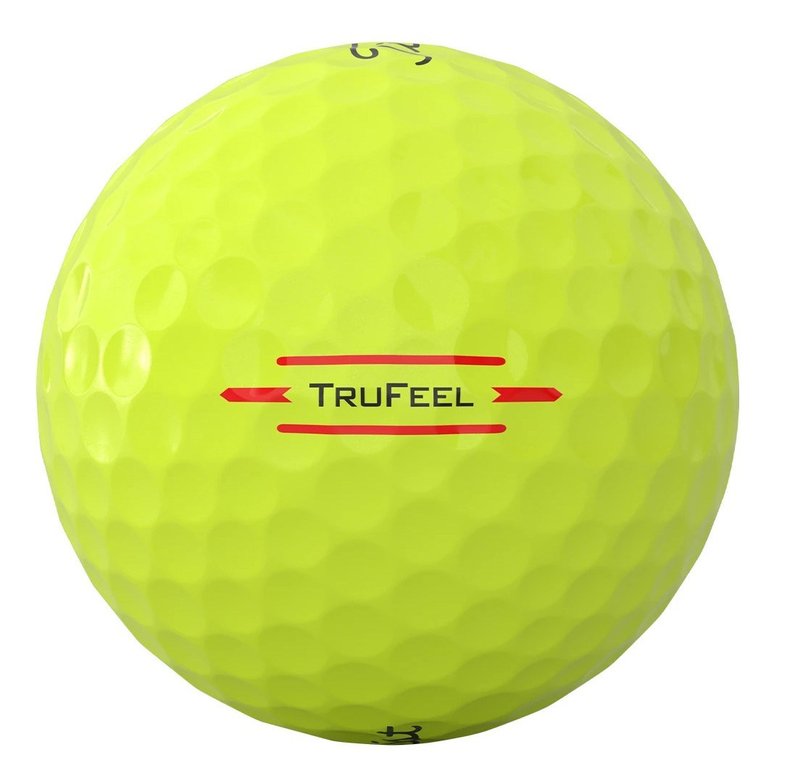 Titleist TruFeel golfballen 2026 (12 stuks), geel