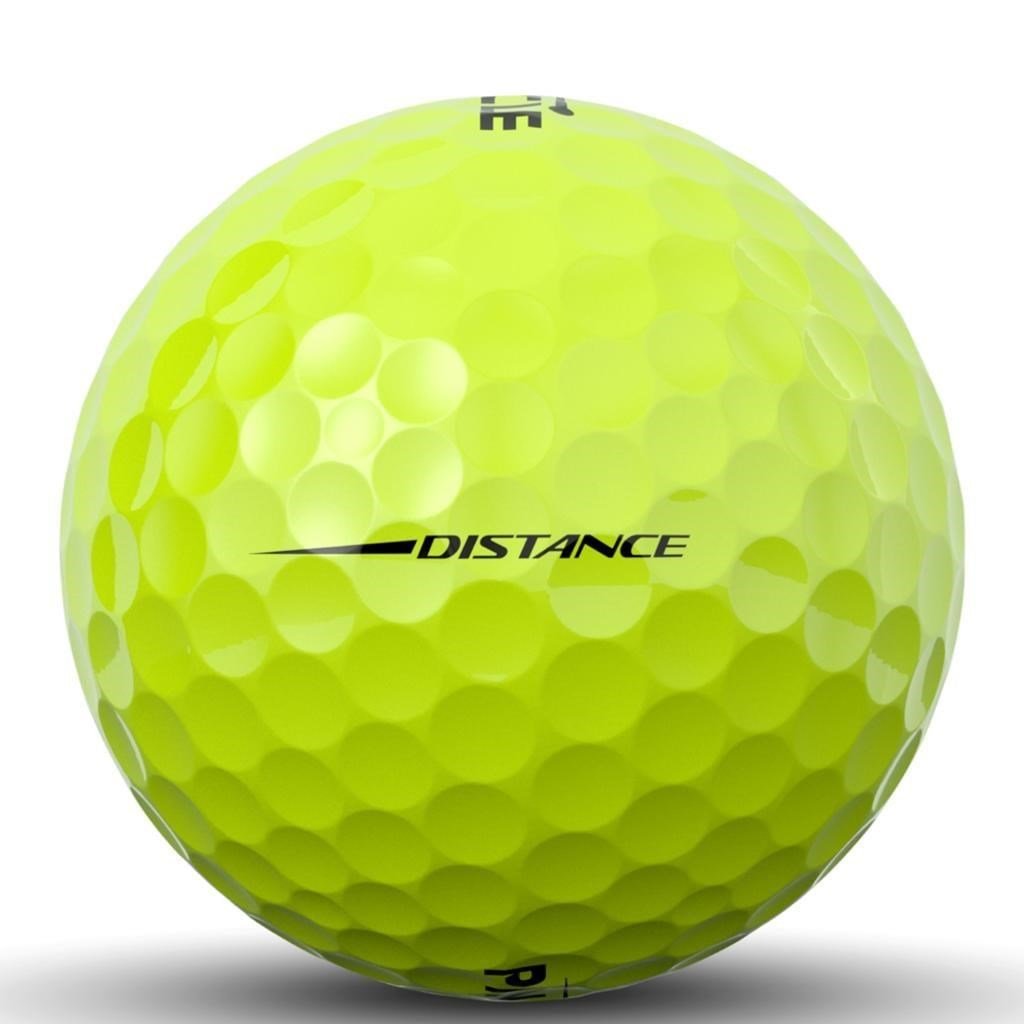Pinnacle Distance golfballen, geel