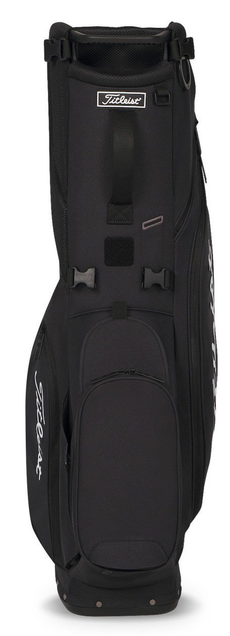Titleist Players S4 stand bag, zwart/zwart/wit