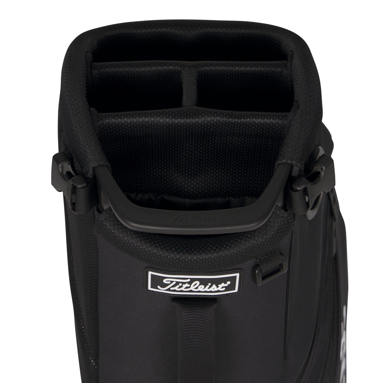 Titleist Players S4 stand bag, zwart/zwart/wit