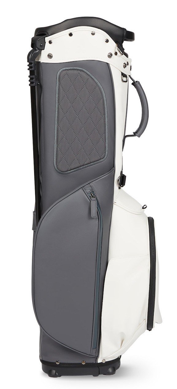 Titleist Linkslegend Members stand bag, white/charcoal