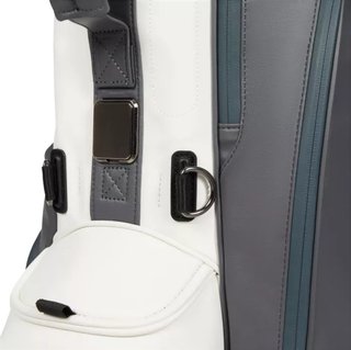 Titleist Linkslegend Members stand bag, white/charcoal