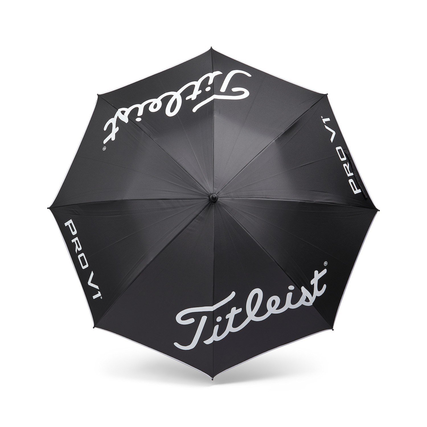 Titleist Tour Lightweight UV paraplu, zwart/wit