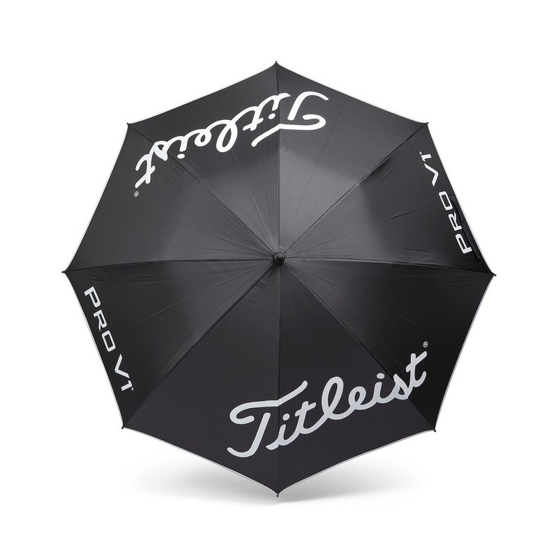 Titleist Tour Lightweight UV paraplu, zwart/wit