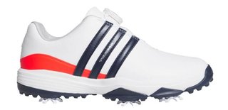 Adidas Tour360 24 Boa junior golf schoenen, wit