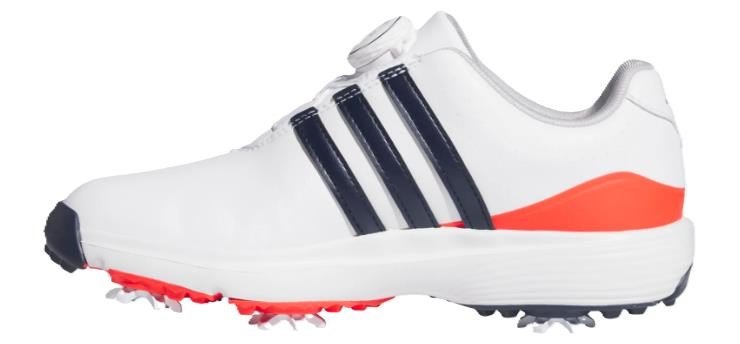 Adidas Tour360 24 Boa junior golf schoenen, wit