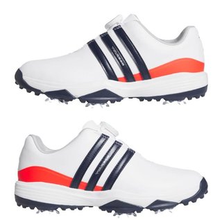 Adidas Tour360 24 Boa junior golf schoenen, wit