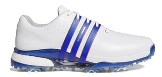 Adidas Tour360 24 heren golfschoenen, wit/blauw