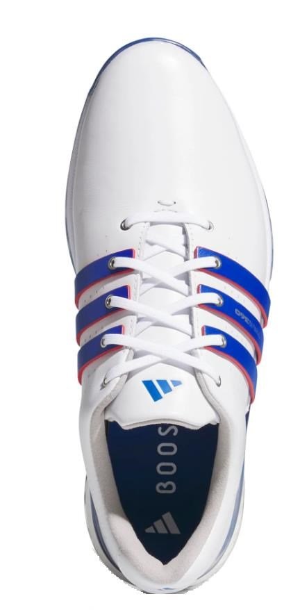 Adidas Tour360 24 heren golfschoenen, wit/blauw