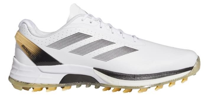 Adidas Adizero ZG Spikeless heren golfschoenen, wit/grijs