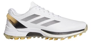 Adidas Adizero ZG Spikeless heren golfschoenen, wit/grijs