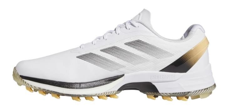 Adidas Adizero ZG Spikeless heren golfschoenen, wit/grijs