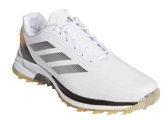 Adidas Adizero ZG Spikeless heren golfschoenen, wit/grijs