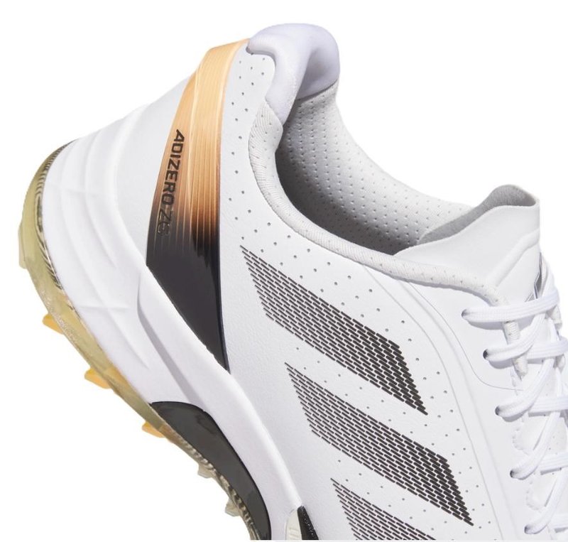 Adidas Adizero ZG Spikeless heren golfschoenen, wit/grijs