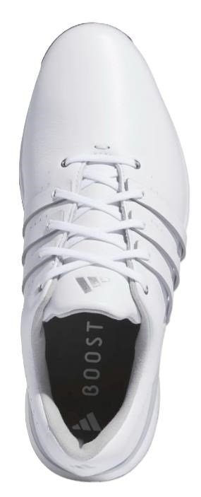 Adidas Tour360 24 Wide heren golfschoenen, wit/zilver