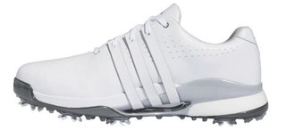 Adidas Tour360 24 Wide heren golfschoenen, wit/zilver