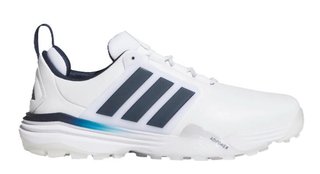Adidas Adipower 26 Spikeless heren golfschoenen, wit/blauw
