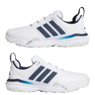 Adidas Adipower 26 Spikeless heren golfschoenen, wit/blauw
