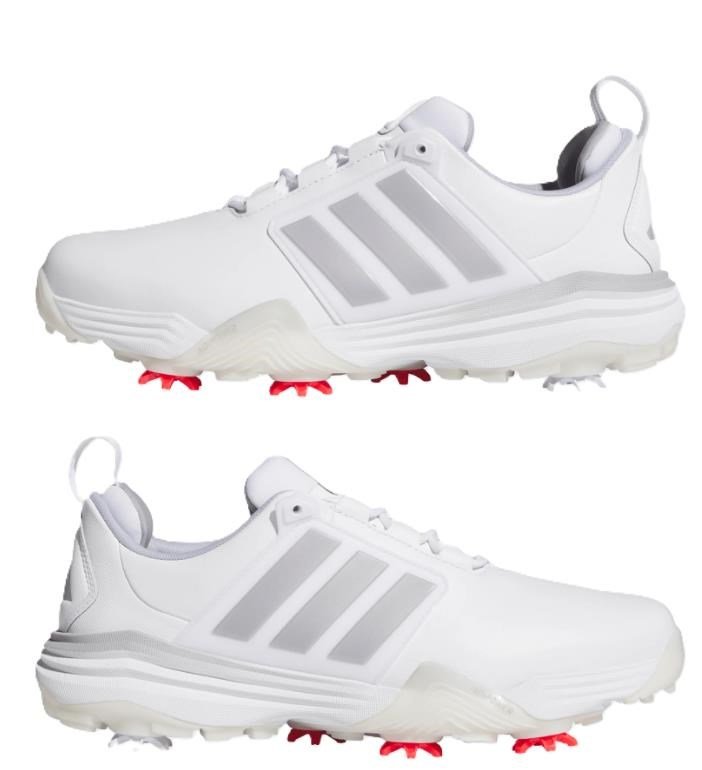 Adidas Adipower 26 heren golfschoenen, wit/grijs
