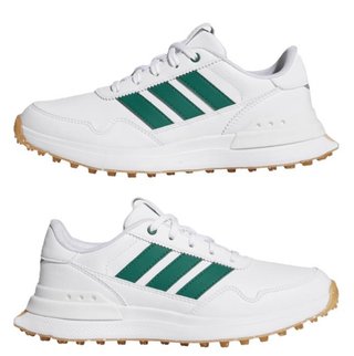 Adidas S2G 26 Spikeless junior golfschoenen, wit