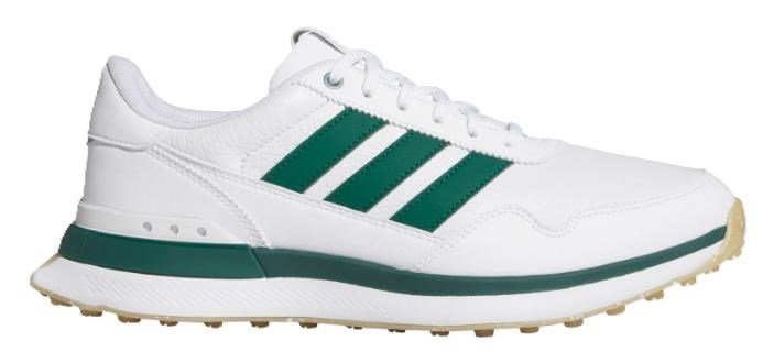 Adidas S2G 26 Leather Spikeless heren golfschoenen, wit