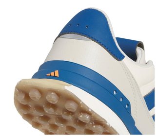 Adidas S2G 26 Leather Spikeless heren golfschoenen, wit/blauw