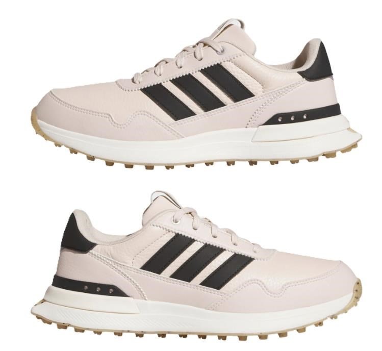 Adidas S2G 26 Leather Spikeless dames golfschoenen, roze