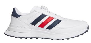 Adidas S2G 26 Boa heren golfschoenen, wit/blauw