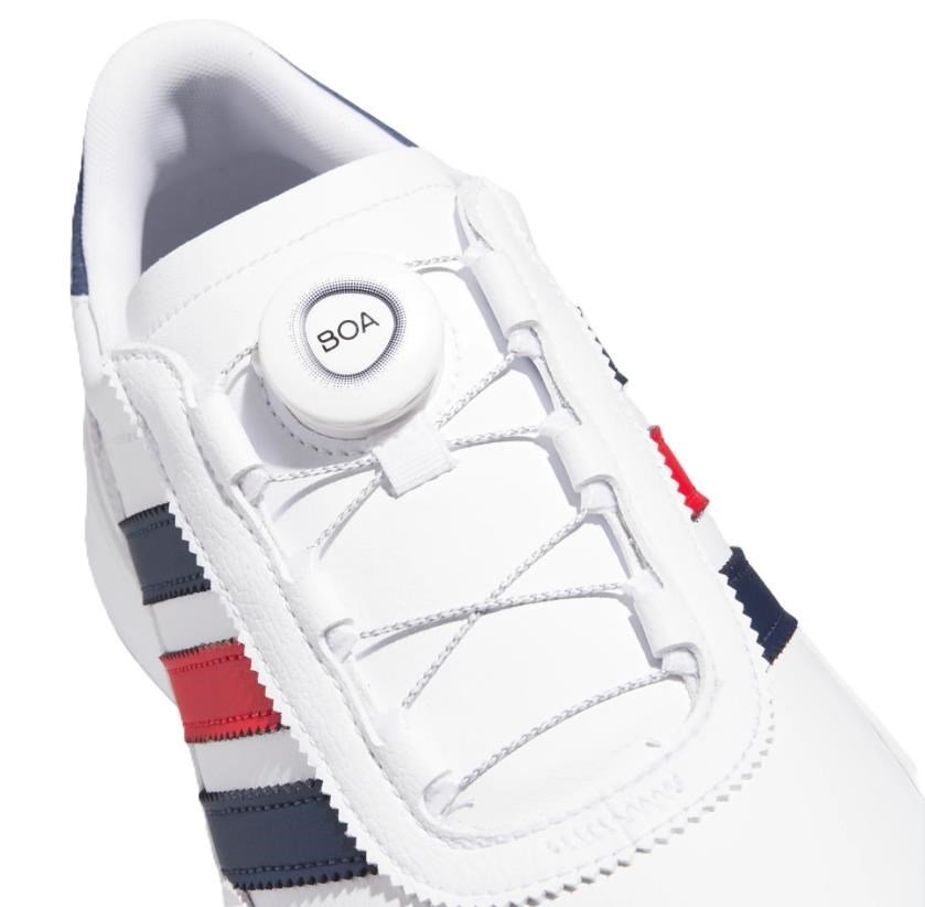 Adidas S2G 26 Boa heren golfschoenen, wit/blauw