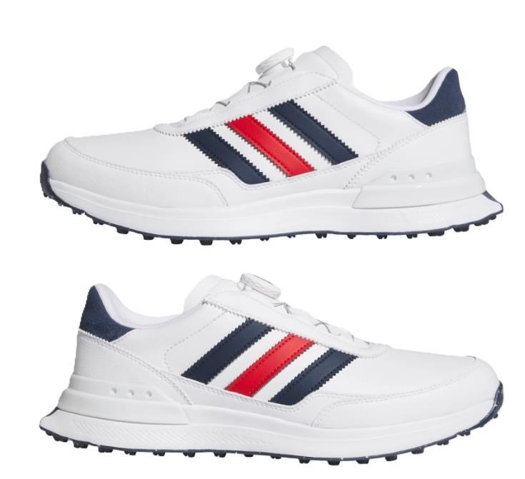 Adidas S2G 26 Boa heren golfschoenen, wit/blauw