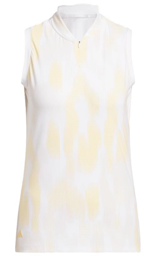 Adidas Ultimate365 Tour Printed mouwloos dames polo, seicta